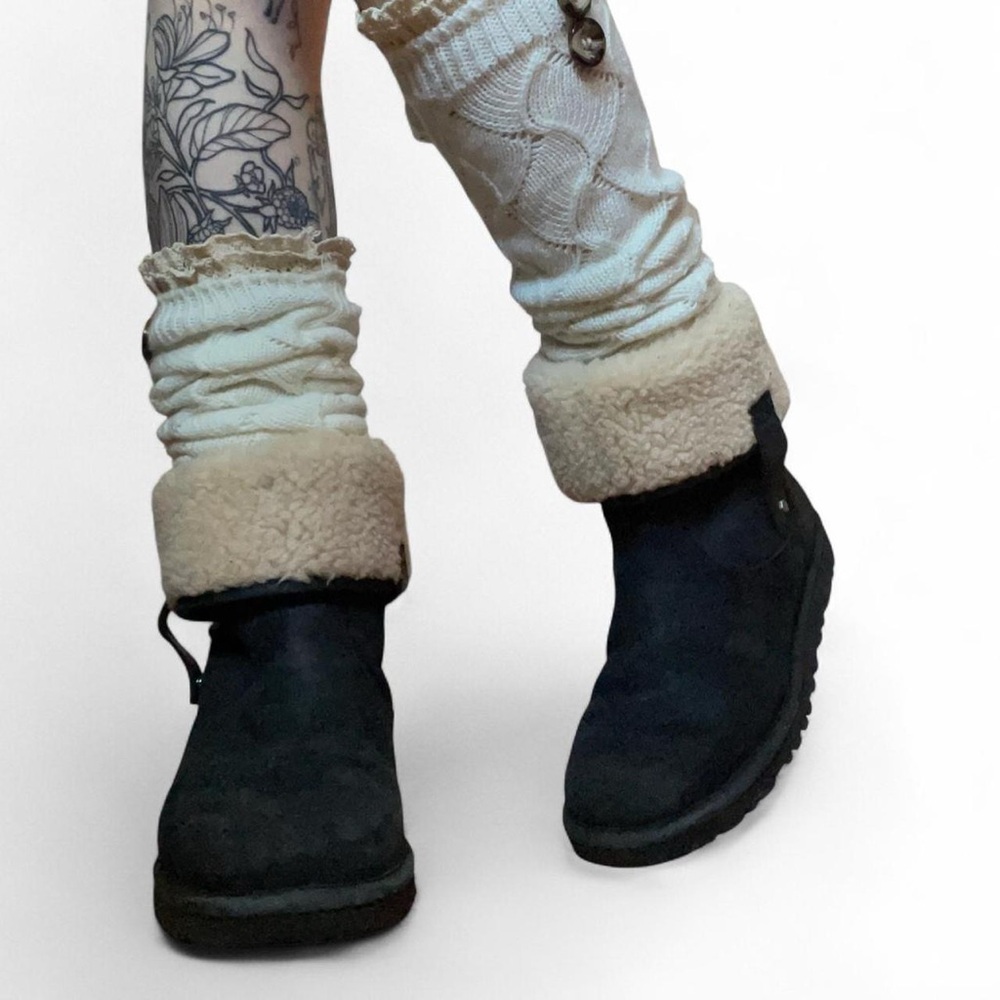 Malindi convertible Black UGG Suede Boots